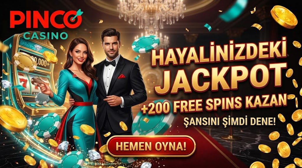 Pinco casino bonus çevrim şartları