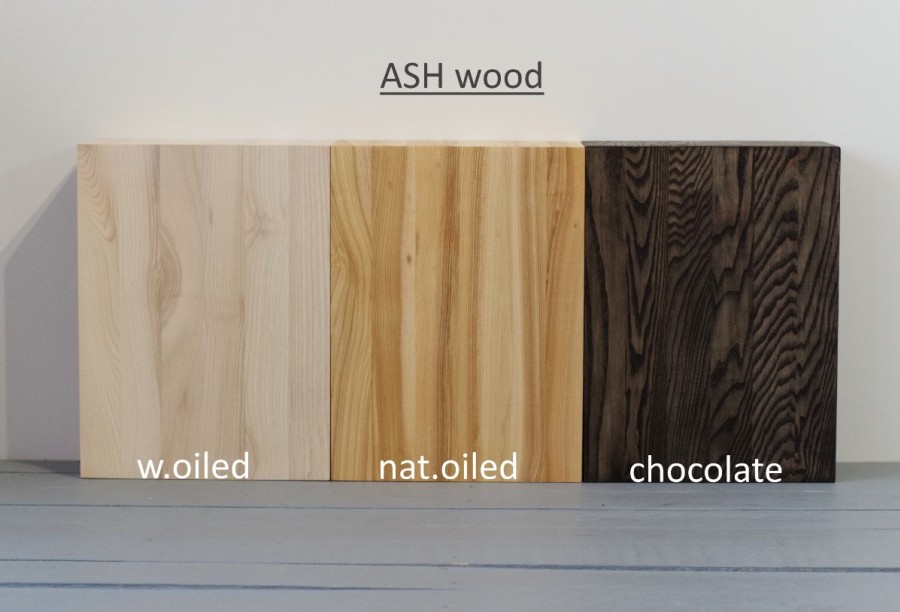 Solid ash Wood Shelf, NO-05-01smoked