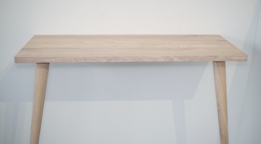 Solid oak console table, LUSI