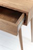 Oak console table / oak desk NO06-86