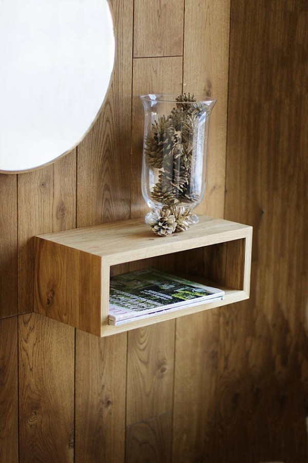 Solid Oak Wood Shelf, NO-05-EN